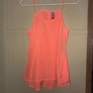 No Boundaries neon tank top
